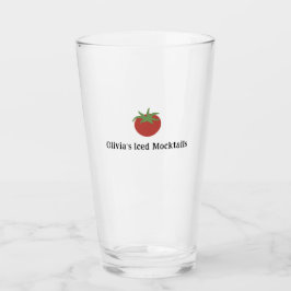 Cóctel Helado de Tomate Rojo Minimalista Personali