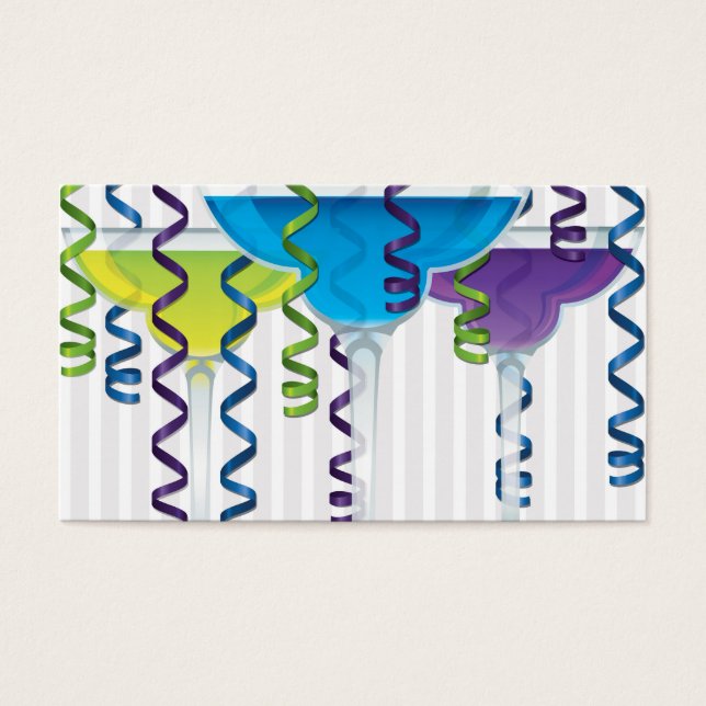 Cóctel luminoso y cinta (Frente)