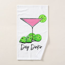 Cóctel rosado como de baño de día, extremidades de