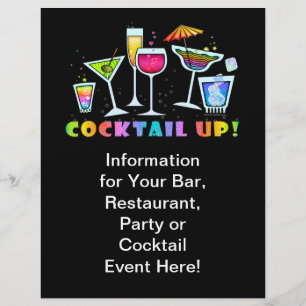 ¡COCTELERA! VOLANTES PROMOCIONALES