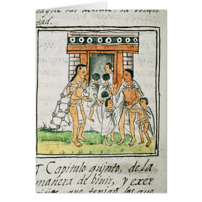 Codex florentino de Bernardino de Sahagun (Frente)