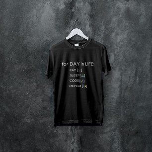 Codificando camiseta, Graciosa Camiseta De Python
