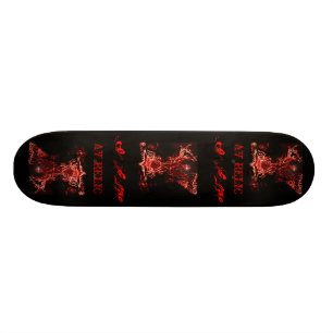 Código AVrelic Phoenix Skateboard rojo