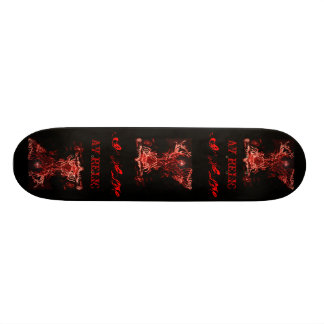 Código AVrelic Phoenix Skateboard rojo