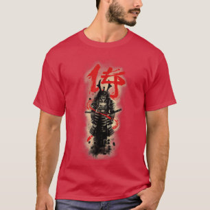 Código Bushido Samurai Japón Copia de la camiseta