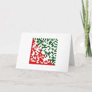 Código de barras de las Felices Navidad