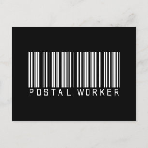 Código de barras del trabajador postal