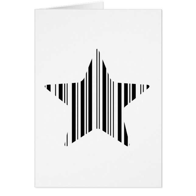 CÓDIGO DE BARRAS ESTRELLA Diseño de patrón de códi (Frente)