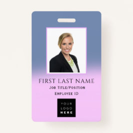 Código de barras Nombre de la tarjeta de identific