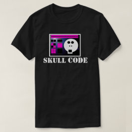 Código de Cráneo V4: Camiseta de Gráficos de Skull
