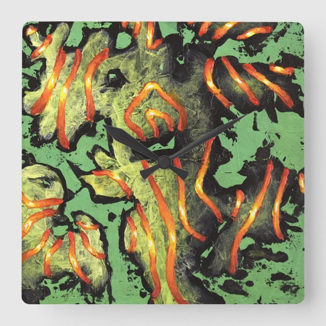 Código de energía 100 - reloj de pared del monstru (Anverso)