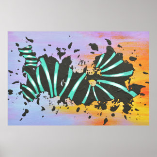 Código de Energía Arte Abstracto Contemporáneo Pós
