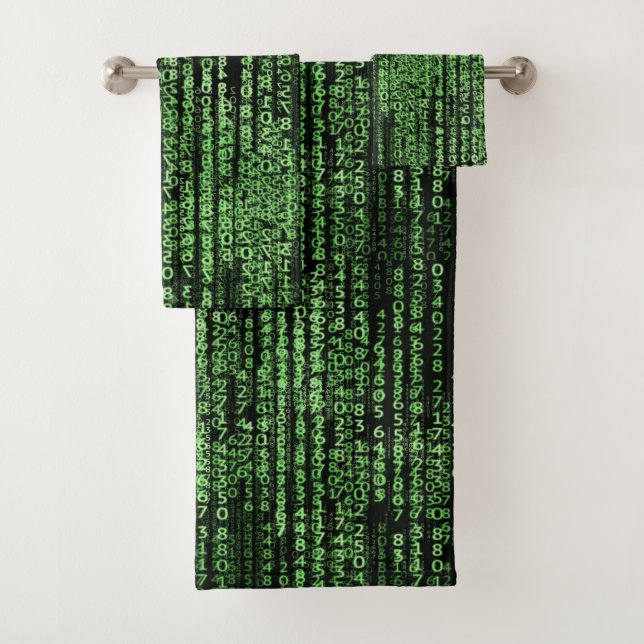 Código de equipo de matriz verde negro (In situ)