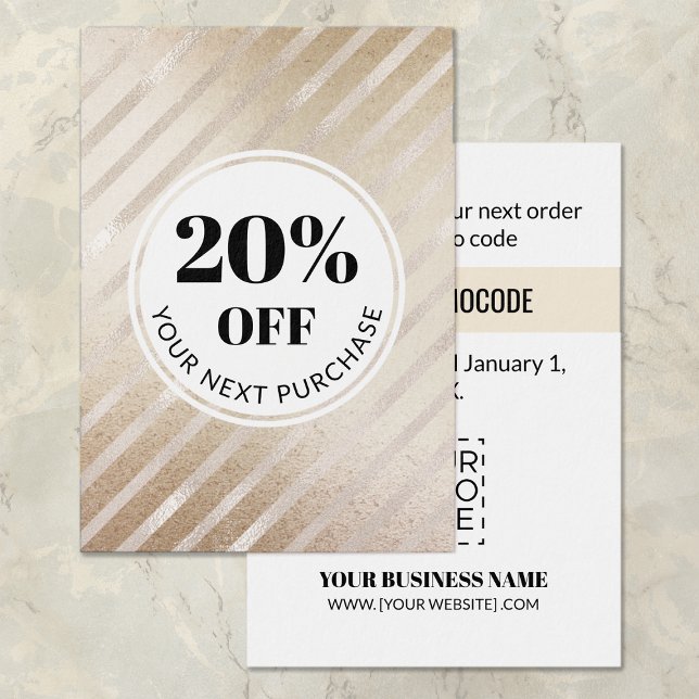 Código de promoción Bandas de oro Tarjetas de desc (Subido por el creador)