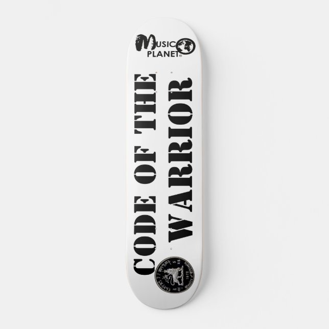 CÓDIGO DEL GUERRERO Patineta (Anverso)