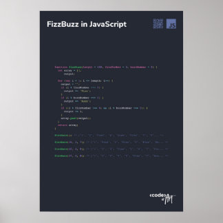 Código es arte - Poster de código de 20" x 28"