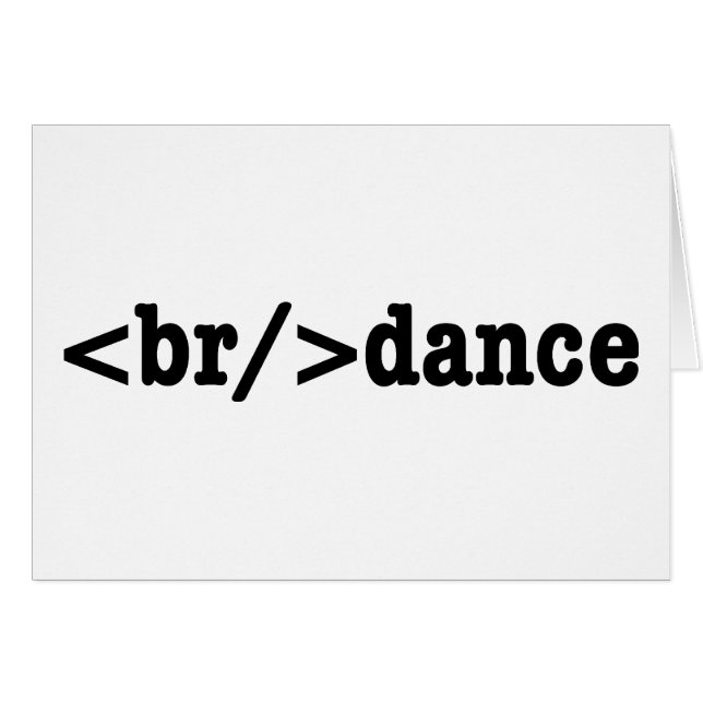 código HTML de interrupción (Anverso (Horizontal))