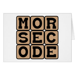 Código Morse, Sistema de Puntos y Rayas