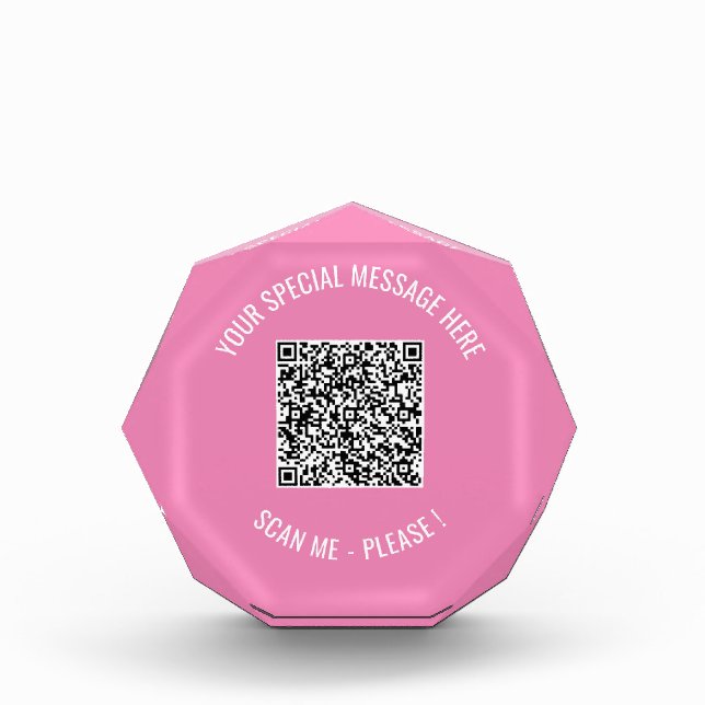 Código QR Bloque de fotos de mensajes especiales (Anverso)