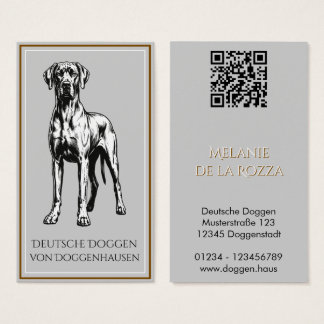 Código QR Criador de Perros Kennel verde