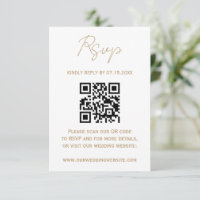 Código QR de confirmación de asistencia de boda co