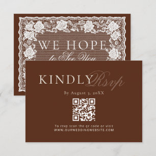 Código QR de confirmación de asistencia para boda 