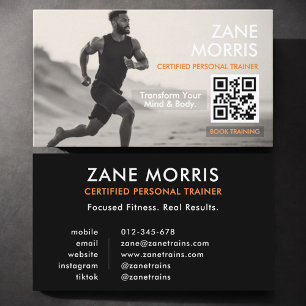 Código QR de Entrenador Personal Certificado