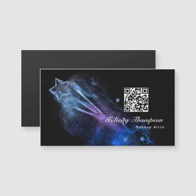 Código QR de galaxia (Anverso/Reverso)