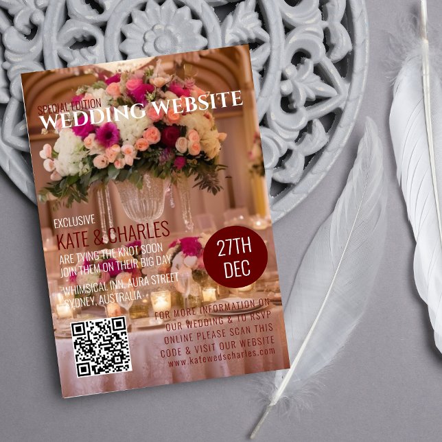 Código QR de la revista Personalizado única| RSVP  (Subido por el creador)