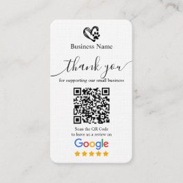 Código QR de la tarjeta de solicitud de revisión d