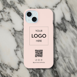 Código QR de Medios Sociales Empresariales Rubor