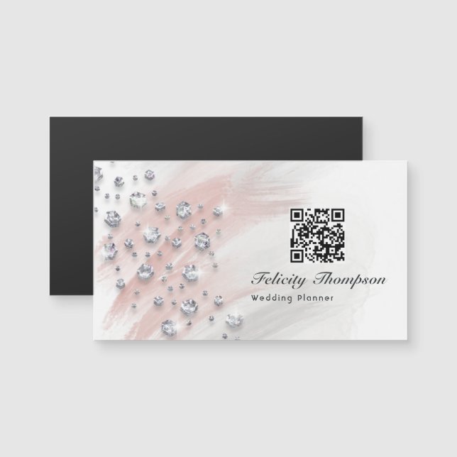 Código QR de planificador de bodas (Anverso/Reverso)