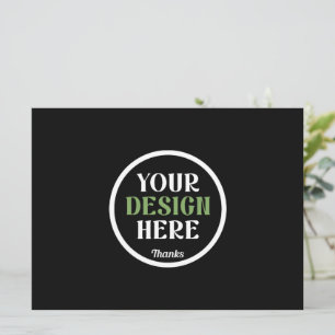 Código QR de Tarjeta de Marca Personalizada Negra 