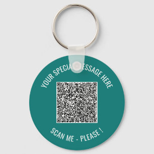 Código QR de tu mensaje de texto Sorpresa Llavero