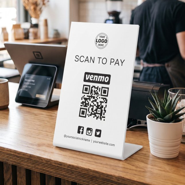 Código QR de Venmo Señal de escaneo para pagar a e (Subido por el creador)