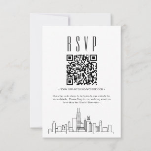 Código QR del Boda de Chicago RSVP
