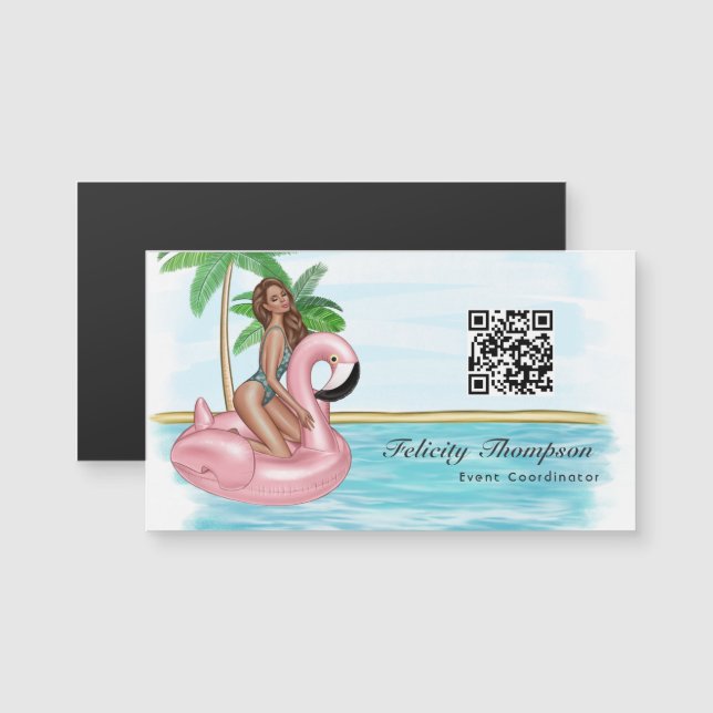 Código QR del Coordinador de eventos (Anverso/Reverso)