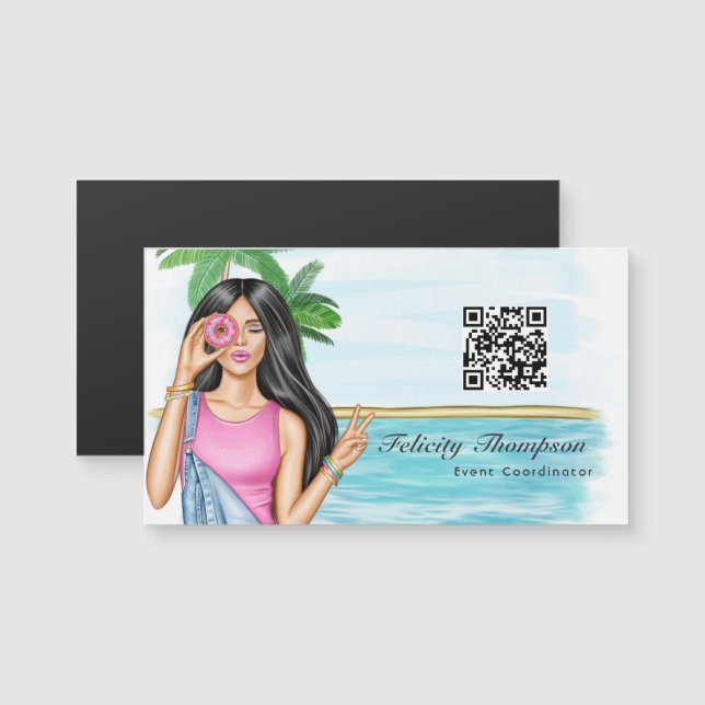 Código QR del Coordinador de eventos (Anverso/Reverso)