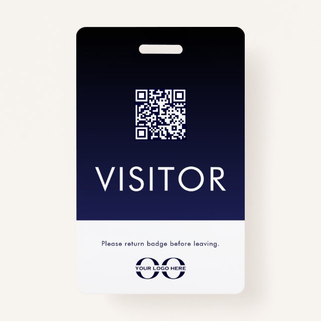 Código QR del logotipo de la tarjeta de visita (Anverso)