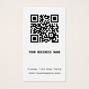 Código QR en blanco y negro