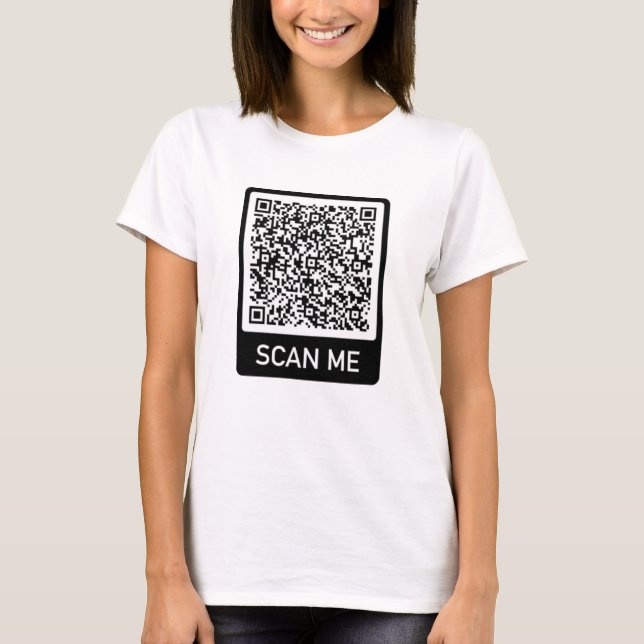 Código QR - Escáname Personalizado Tu Camiseta Mod (Anverso)