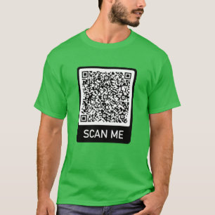 Código QR - Escándame camiseta moderna personaliza