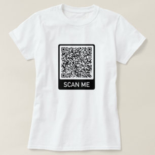 Código QR Escanéame Información Camiseta Tu Regalo