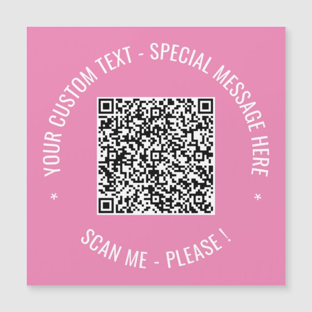 Código QR Exploración Información Personalizado Co (Anverso)