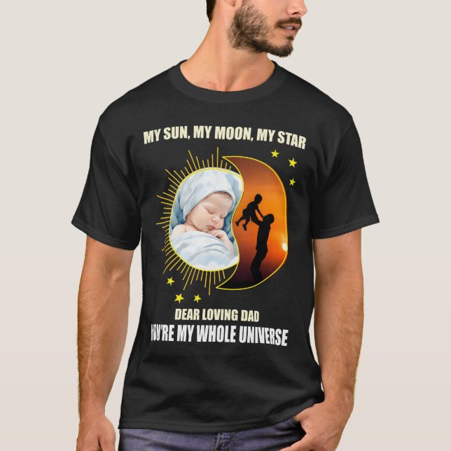 Código QR interactivo Camiseta Foto personalizada  (Anverso)