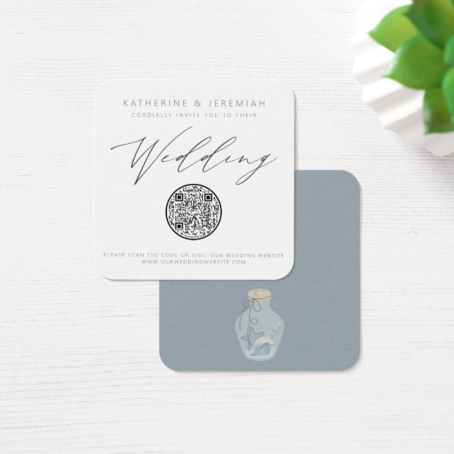 Código QR Invitación a la boda náutica (Escritorio)