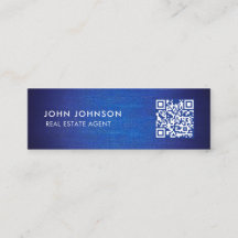 Código QR Mini tarjeta de presentación