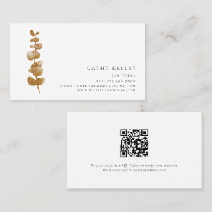 Código QR moderno Cualquier tarjeta de visita prof