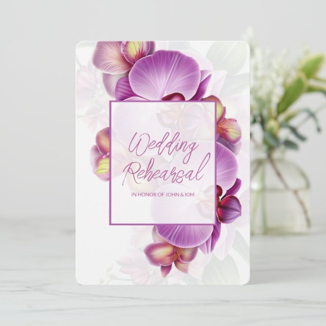 Código QR para el ensayo boda y la invitación a la (Anverso de pie)