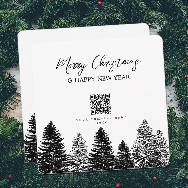 Código QR para empresas de vacaciones en árbol de  (Subido por el creador)